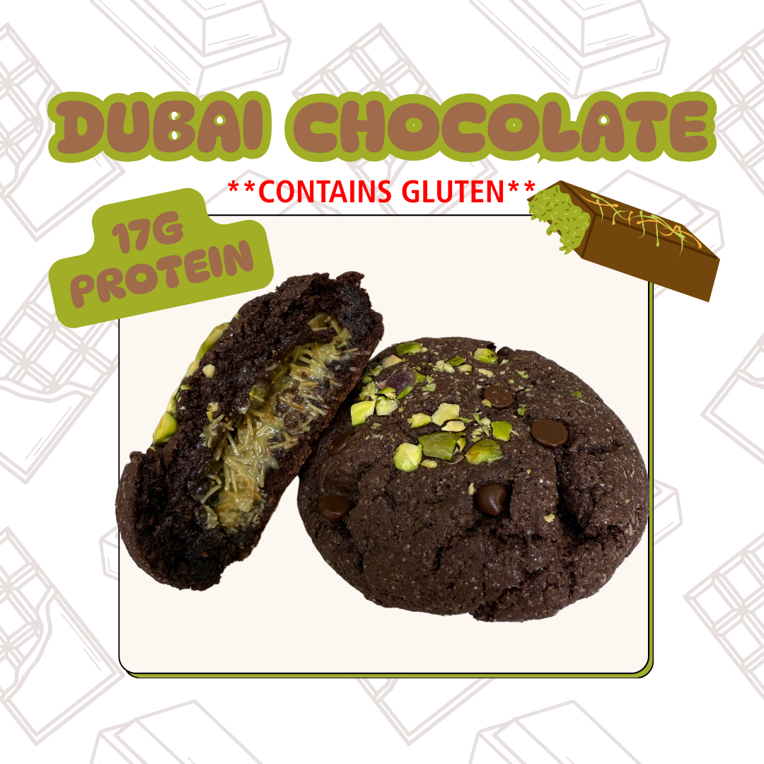 Dubai Chocolate **Contains Gluten**