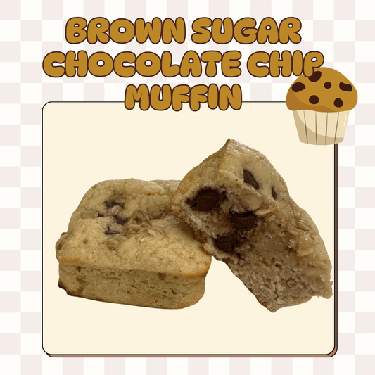 Brown Sugar Chocolate Chip Muffin