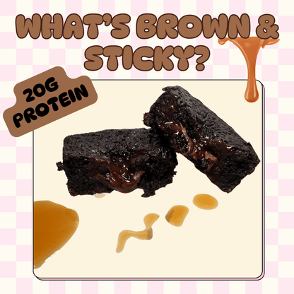 What's Brown & Sticky?