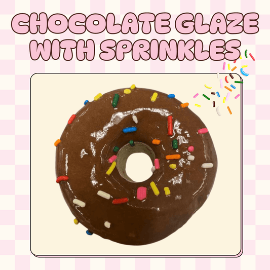 Chocolate Glaze with Sprinkles