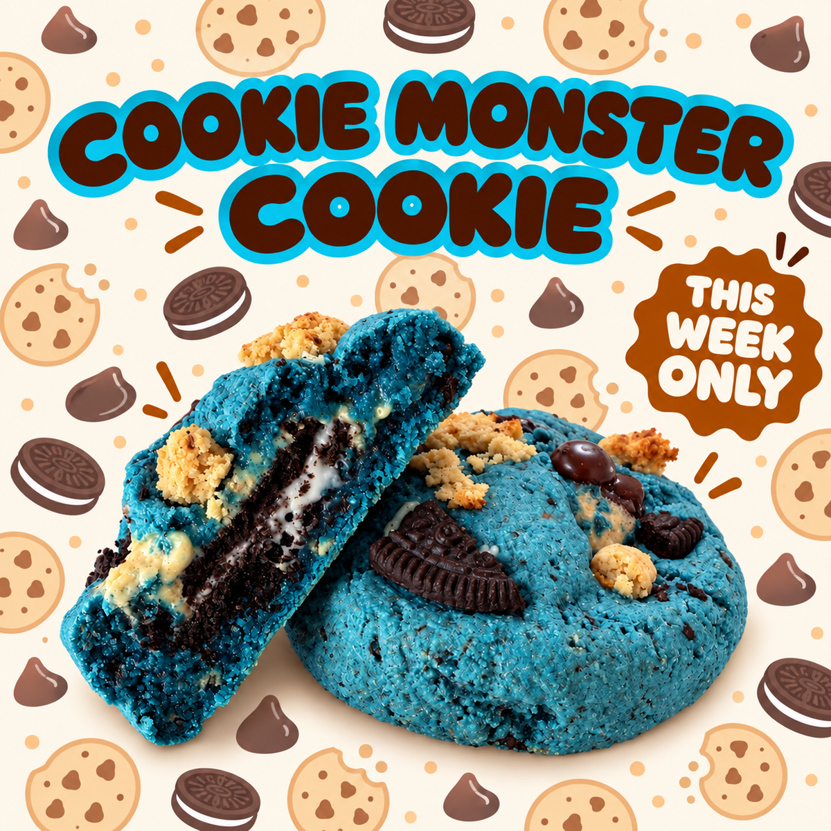 Cookie Monster THIS WEEK ONLY 10/26-10/31