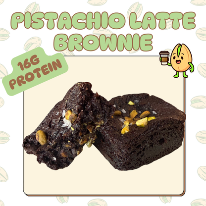 Pistachio Latte Brownie