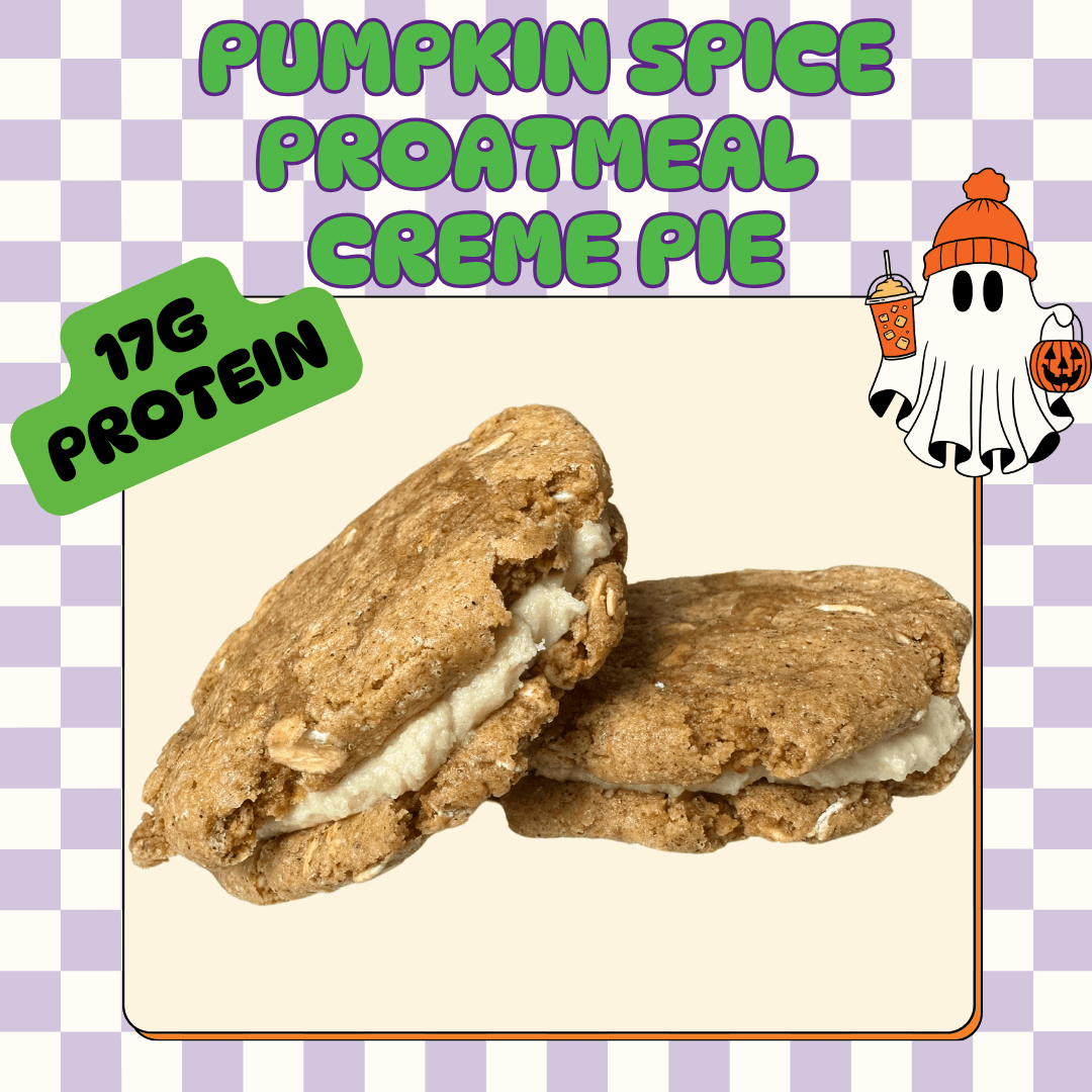 Pumpkin Spice PROatmeal Creme Pie